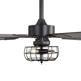 Brenara 48-Inch 5-Blade Ceiling Fan With Light & Remote