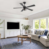 Brenara 48-Inch 5-Blade Ceiling Fan With Light & Remote