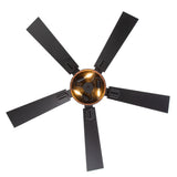 Briaron 48-Inch 5-Blade Ceiling Fan with Light & Remote