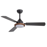 Brynis 48-Inch 3-Blade Ceiling Fan With Light