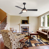 Brynis 48-Inch 3-Blade Ceiling Fan With Light
