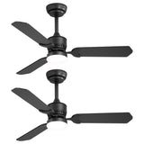 Caselle 42" 3-Blade Ceiling Fan With LED Light & Remote