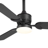 Caselle 42" 3-Blade Ceiling Fan With LED Light & Remote