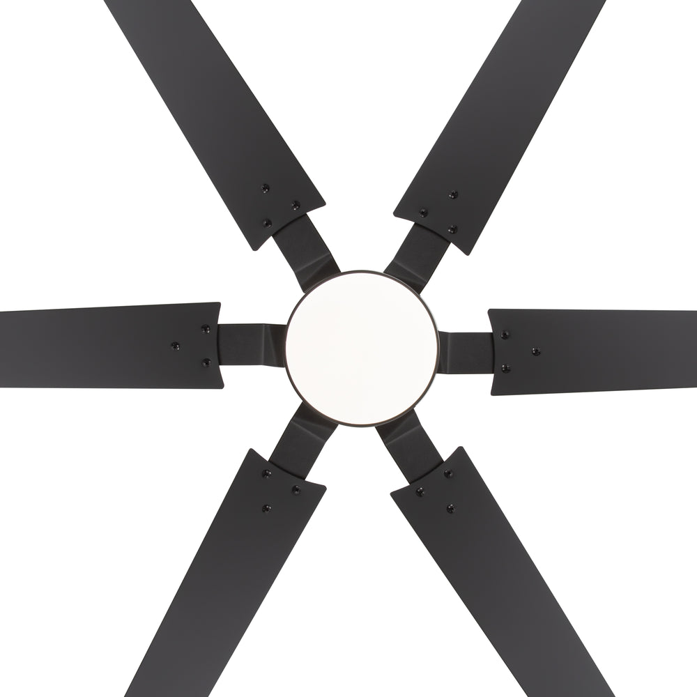 Drayis 46-Inch 6-Blade Ceiling Fan With Light, 2-Pack
