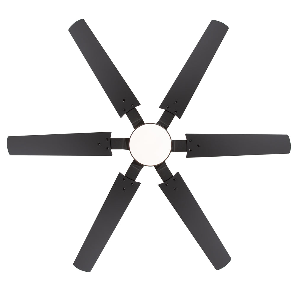 Drayis 46-Inch 6-Blade Ceiling Fan With Light, 2-Pack