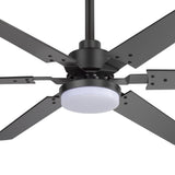 Drayis 46-Inch 6-Blade Ceiling Fan With Light, 2-Pack