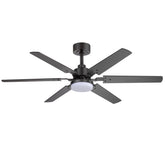 Drayis 46-Inch 6-Blade Ceiling Fan With Light, 2-Pack