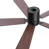 Liora 2-Pack 42" Flush Mount Ceiling Fans Without Lights