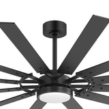 Dualvora 72/80 Inch Large Ceiling Fan With Light & Remote