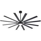Dualvora 72/80 Inch Large Ceiling Fan With Light & Remote