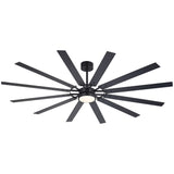 Dualvora 72/80 Inch Large Ceiling Fan With Light & Remote