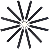 Dualvora 72/80 Inch Large Ceiling Fan With Light & Remote