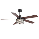 Cavora 52-Inch 5 Blade Ceiling Fan With Light & Remote