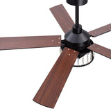 Cavora 52-Inch Crystal Ceiling Fan With Light