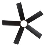 Elvaris 42/52-Inch Flush Mount Ceiling Fan With Light
