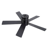 Elvaris 42/52-Inch Flush Mount Ceiling Fan With Light