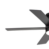 Elvaris 42/52-Inch Flush Mount Ceiling Fan With Light