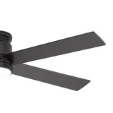 Elvaris 42/52-Inch Flush Mount Ceiling Fan With Light