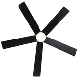 Elvaris 42/52-Inch Flush Mount Ceiling Fan With Light