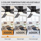 Aerovia 52-Inch Smart Ceiling Fan With Light & Remote