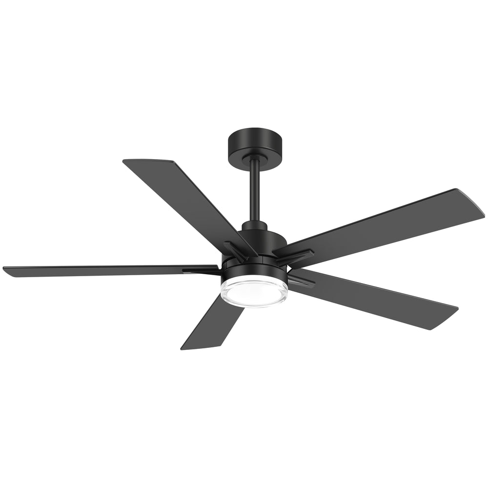 Auralis 52-Inch 5-Blade Ceiling Fan With Light & Remote