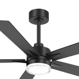 Auralis 52-Inch 5-Blade Ceiling Fan With Light & Remote