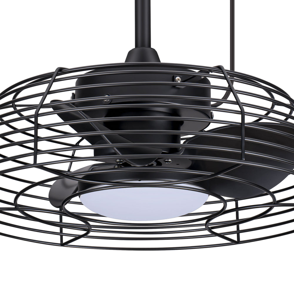 Joren 19-Inch Waterproof Outdoor Ceiling Fan With Light