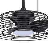Joren 19-Inch Waterproof Outdoor Ceiling Fan With Light
