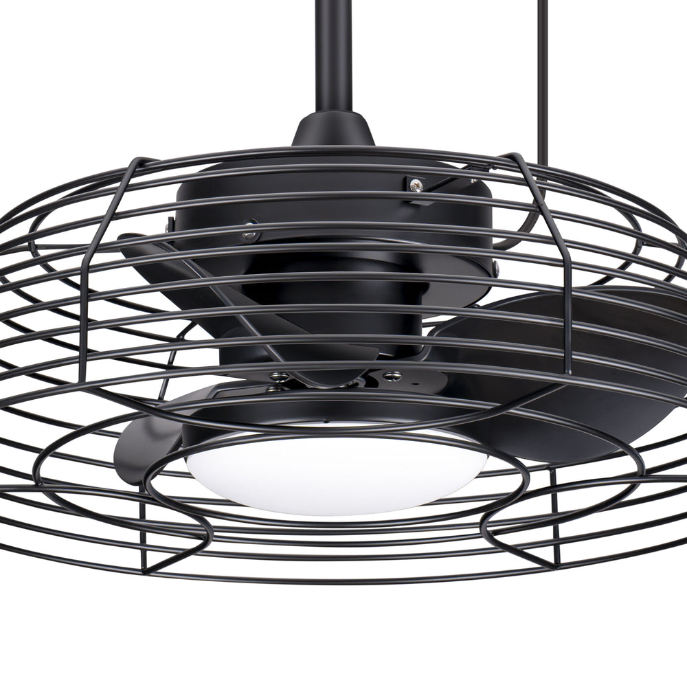 Joren 19-Inch Waterproof Outdoor Ceiling Fan With Light