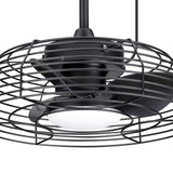 Joren 19-Inch Waterproof Outdoor Ceiling Fan With Light
