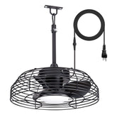 Joren 19-Inch Waterproof Outdoor Ceiling Fan With Light