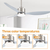 Aervon 52-Inch 3-Blade Ceiling Fan With Light