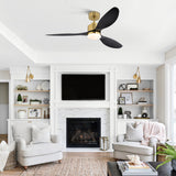 Aervon 52-Inch 3-Blade Ceiling Fan With Light