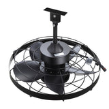 Kairara 20-Inch Outdoor Plug-In Ceiling Fan With Light