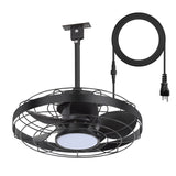 Kairara 20-Inch Outdoor Plug-In Ceiling Fan With Light