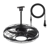 Kairara 20-Inch Outdoor Plug-In Ceiling Fan With Light