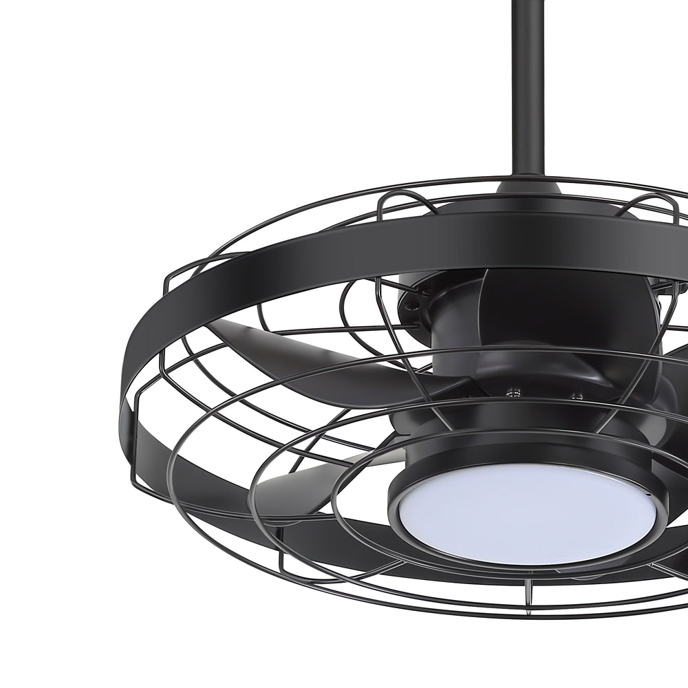 Kairara 20-Inch Outdoor Plug-In Ceiling Fan With Light