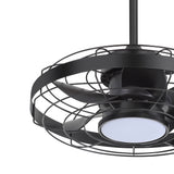 Kairara 20-Inch Outdoor Plug-In Ceiling Fan With Light