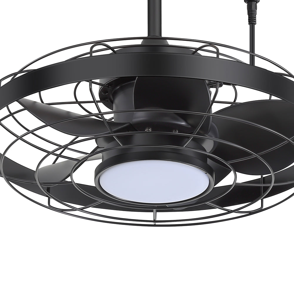 Kairara 20-Inch Outdoor Plug-In Ceiling Fan With Light