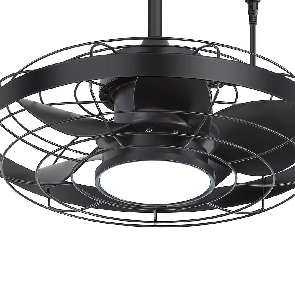 Kairara 20-Inch Outdoor Plug-In Ceiling Fan With Light