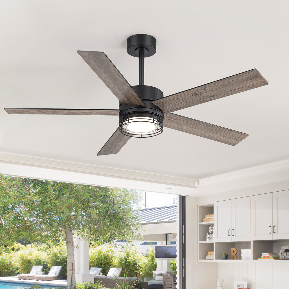 Ventorra 52/72 Inch Ceiling Fan With Light and Remote