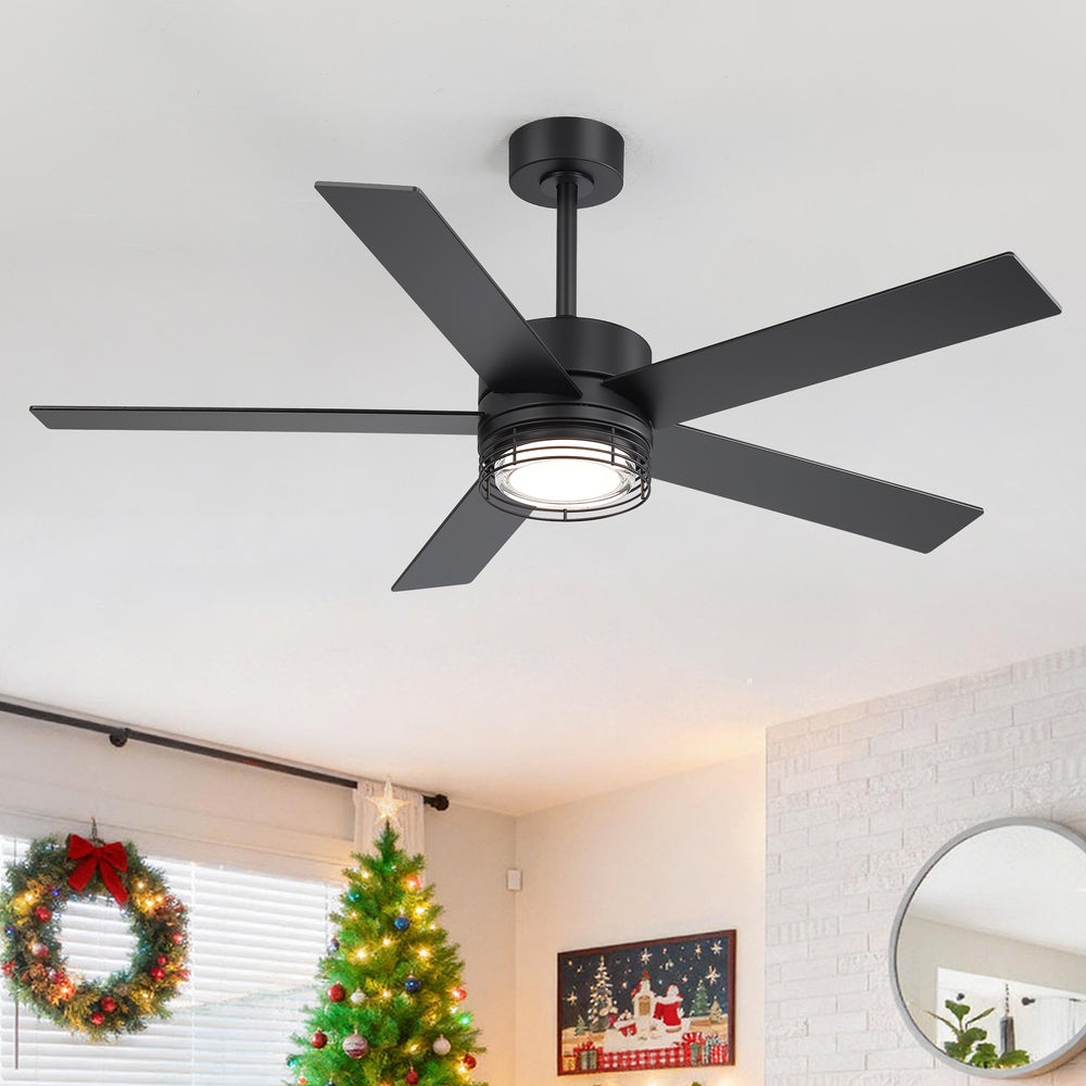 Ventorra 52/72 Inch Ceiling Fan With Light and Remote