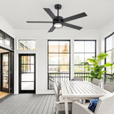 Ventorra 52/72 Inch Ceiling Fan With Light and Remote