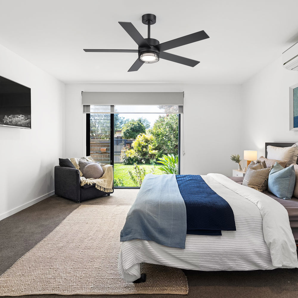Ventorra 52/72 Inch Ceiling Fan With Light and Remote