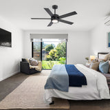 Ventorra 52/72 Inch Ceiling Fan With Light and Remote