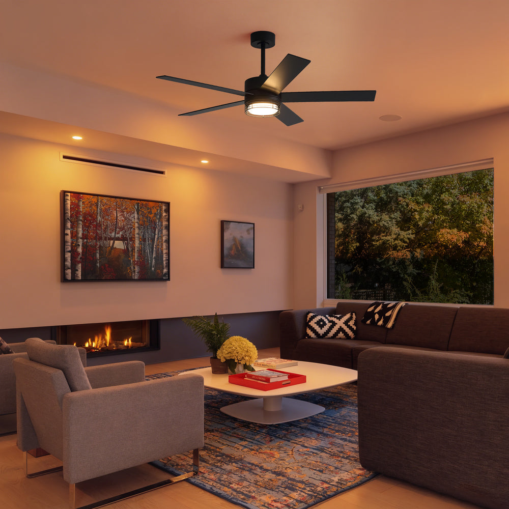 Ventorra 52/72 Inch Ceiling Fan With Light and Remote