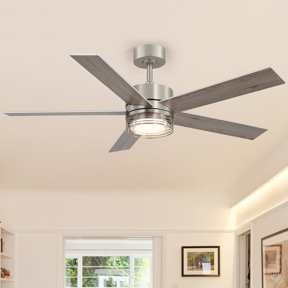 Ventorra 52/72 Inch Ceiling Fan With Light and Remote