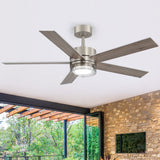 Ventorra 52/72 Inch Ceiling Fan With Light and Remote