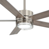 Ventorra 52/72 Inch Ceiling Fan With Light and Remote