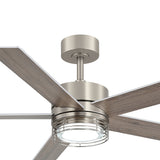 Ventorra 52/72 Inch Ceiling Fan With Light and Remote